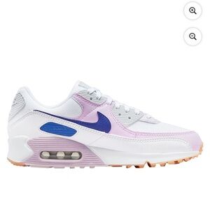 Nike Air Max Sneakers in Lavender and Royal Blue